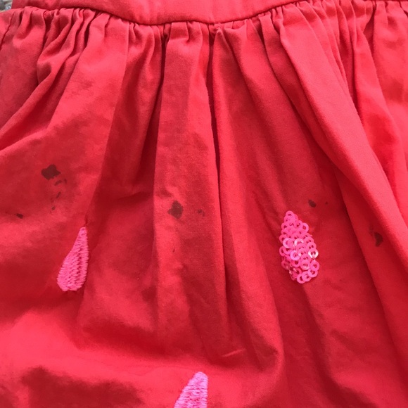 *Mini Boden Strawberry Dress (girls' size 5-6) - Picture 5 of 5